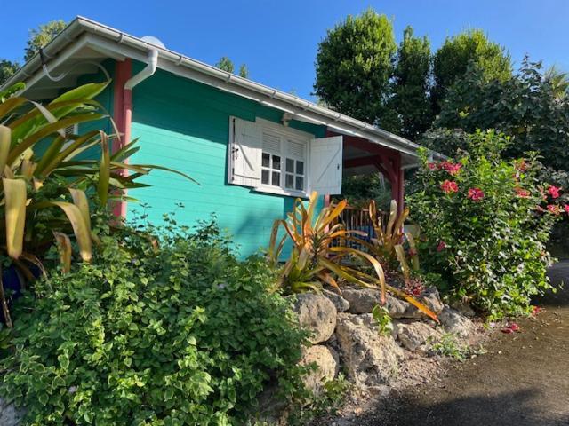 Jardin Des Anges-Bungalows Creoles Et Studio Le Moule Esterno foto